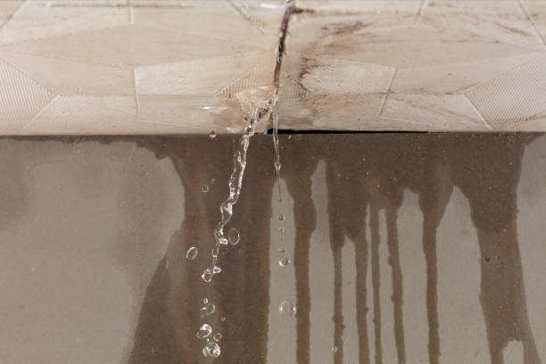 Professional Commercial Water Damage Restoration technician working in East Greenwich, RI